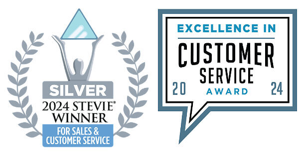 2024 Stevie Winner for Sales and Customer Service logo