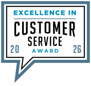 Logo for FluentStream Earning the 2026 Excellence in Customer Service Award