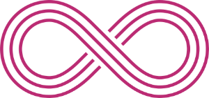 Icon of an infinity loop for no limits on FluentStream's Referral Program