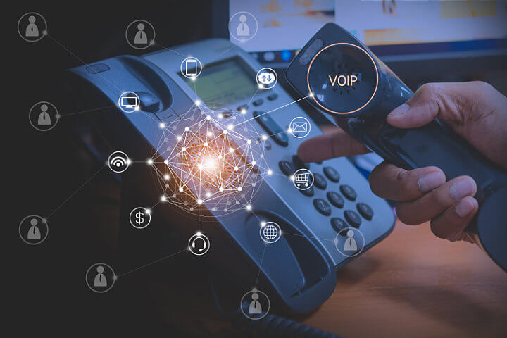 Using a VoIP Number on a business phone