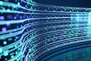Graphical representation of a data stream for understanding 99.999% Uptime of FluentStream's phone system reliability